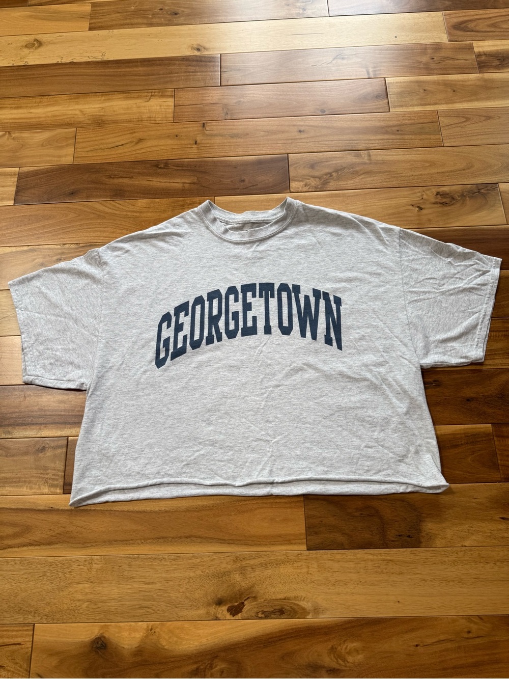Brandy Melville/ J. Galt Georgetown Arch Logo Grey T-Shirt